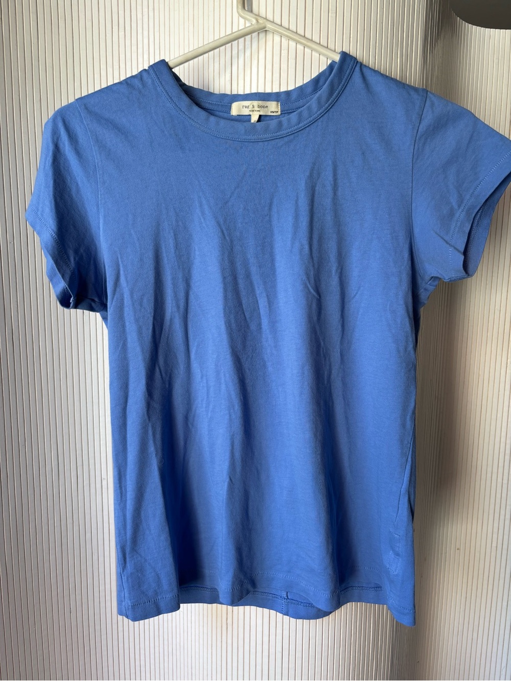 rag & bone Periwinkle Crewneck Short Sleeve Tee